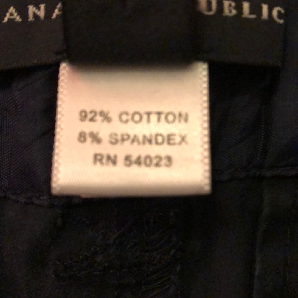 BANANA REPUBLIC MARTIN crop pants w/two pockets - Picture 4 of 8